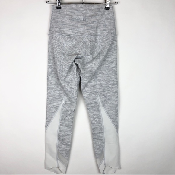 Lululemon Wunder Under Crop II *Roll Down Scallop Luxtreme 24" Wee Are From Spac - Picture 14 of 14